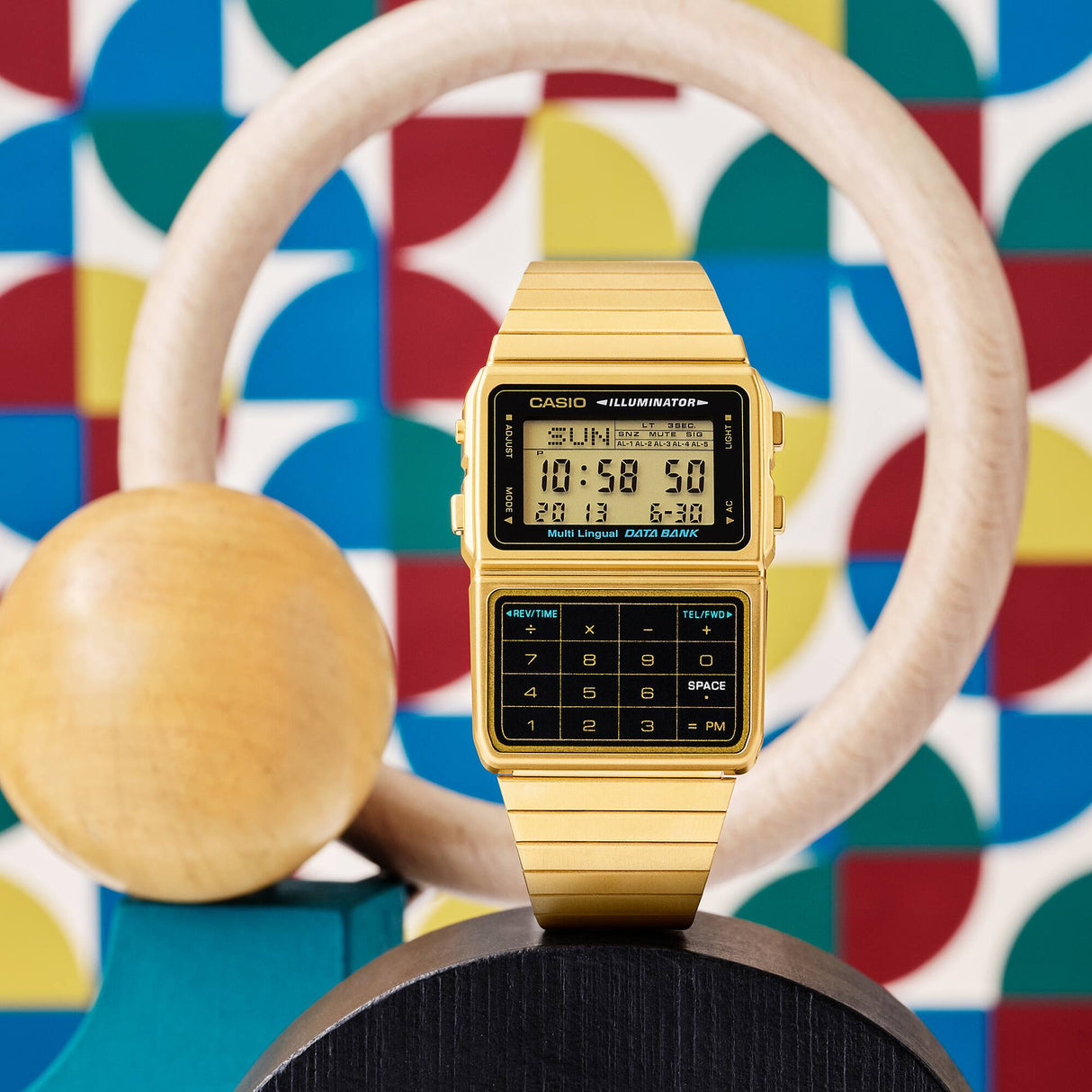 Casio Data Bank Men's Watch DBC - 611G - 1DF Gold Black - Al Kabayel Discount CentreCasio Data Bank Men's Watch DBC - 611G - 1DF Gold BlackWatchesCASIOAl Kabayel Discount Centre