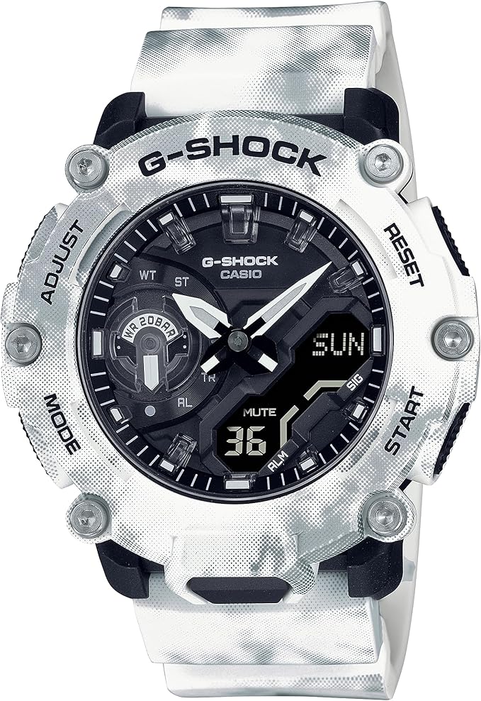 Casio G - Shock Men Watch Digital Analog Black Dial Resin Band GA - 2200GC - 7ADR. - Al Kabayel Discount CentreCasio G - Shock Men Watch Digital Analog Black Dial Resin Band GA - 2200GC - 7ADR.WatchesCASIOAl Kabayel Discount Centre