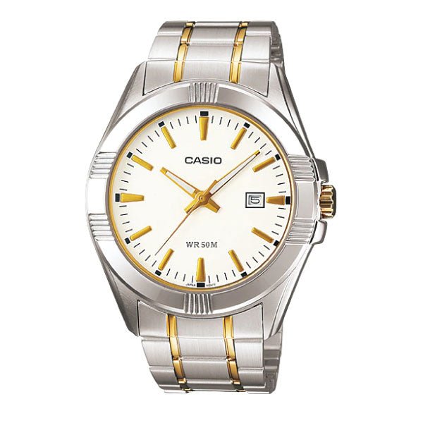Casio Men's Analog Watch MTP - 1308SG - 7AVDF, Two - Tone Stainless Steel - Al Kabayel Discount CentreCasio Men's Analog Watch MTP - 1308SG - 7AVDF, Two - Tone Stainless SteelWatchesCASIOAl Kabayel Discount Centre