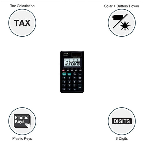 Casio SL - 797TVBK Portable Calculator - Al Kabayel Discount CentreCasio SL - 797TVBK Portable CalculatorCalculatorsCASIOAl Kabayel Discount Centre