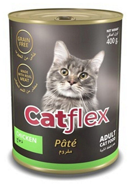 CAT FLEX Adult Cat Food, Classic Chicken Flavor, 400g Pack - Al Kabayel Discount CentreCAT FLEX Adult Cat Food, Classic Chicken Flavor, 400g PackPet SuppliesCAT FLEXAl Kabayel Discount Centre