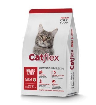 CatFlex Adult Cat Food 7kg – Meat & Liver Flavor, Energy - Rich Formula for Strong & Active Adult Cats - Al Kabayel Discount CentreCatFlex Adult Cat Food 7kg – Meat & Liver Flavor, Energy - Rich Formula for Strong & Active Adult CatsPet SuppliesCATFLEXAl Kabayel Discount Centre