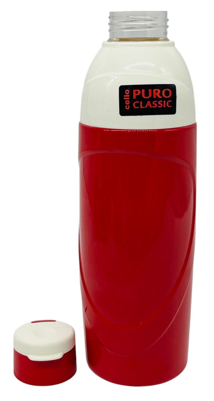 Cello Puro Classic Classic Plastic Water Bottle 510ml, Red - Al Kabayel Discount CentreCello Puro Classic Classic Plastic Water Bottle 510ml, RedWater BottlesCELLOAl Kabayel Discount Centre