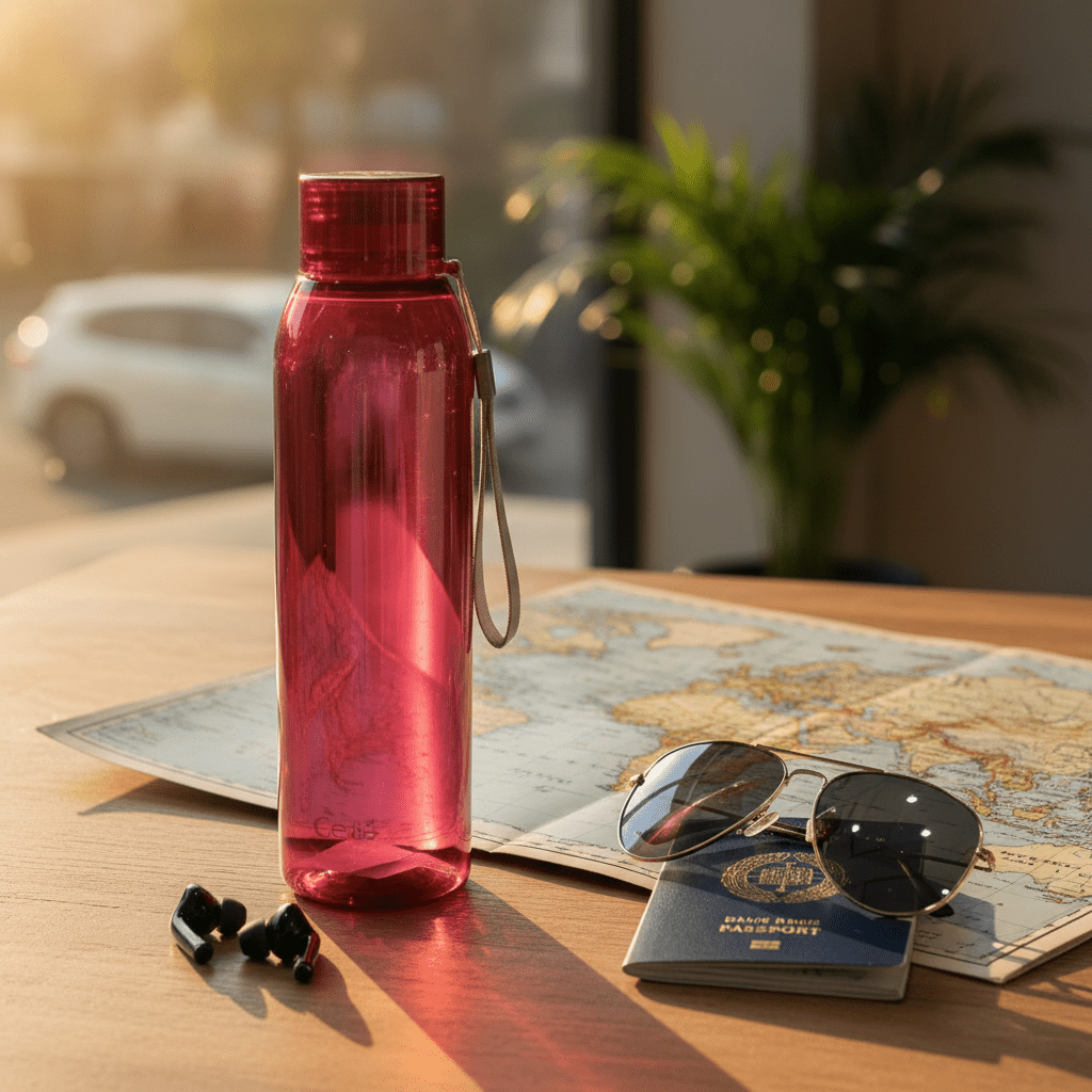 Cello Red Reusable Plastic Water Bottle for School, Gym & Travel – 1 Litre - Al Kabayel Discount CentreCello Red Reusable Plastic Water Bottle for School, Gym & Travel – 1 LitreWater BottlesCELLOAl Kabayel Discount Centre