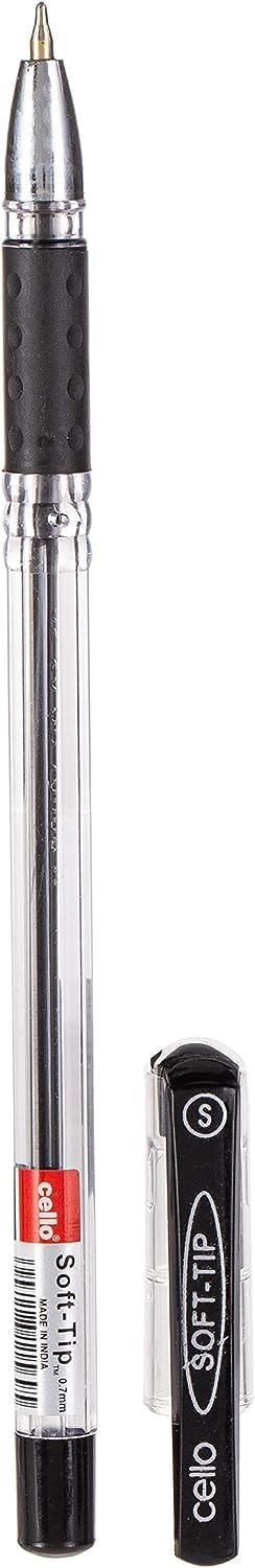 Cello Soft Tip Ball Pen 0.7mm – Black | Pack of 5 - Al Kabayel Discount CentreCello Soft Tip Ball Pen 0.7mm – Black | Pack of 5Pens, Pencils & MarkersCELLOAl Kabayel Discount Centre