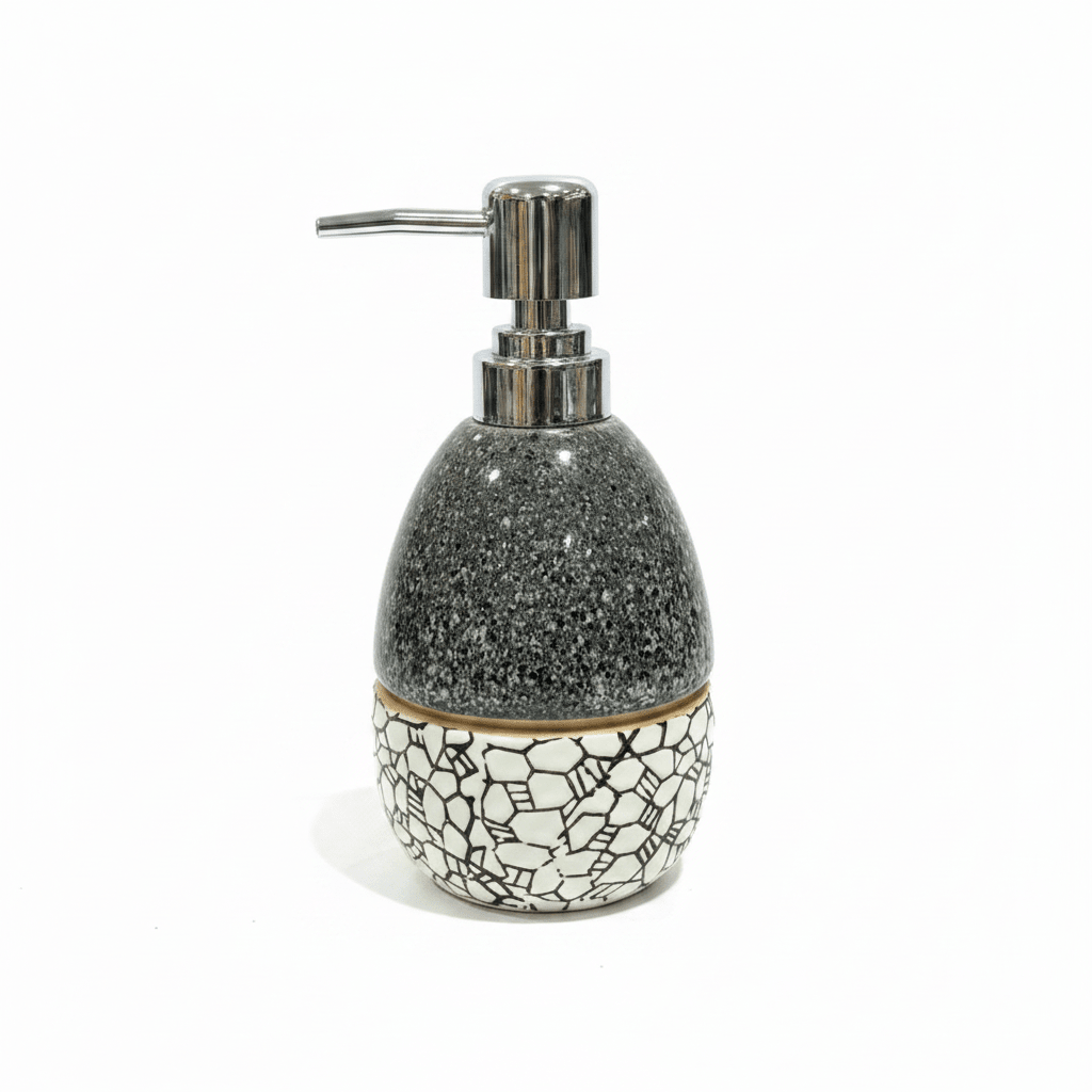 Ceramic & Plastic Liquid Soap Dispenser - 400ml - Al Kabayel Discount CentreCeramic & Plastic Liquid Soap Dispenser - 400mlHolders & DispensersAKDCAl Kabayel Discount Centre