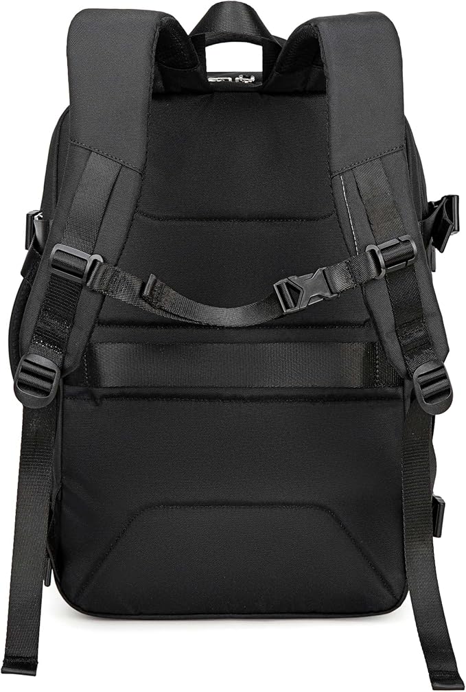 Chantria Expandable Premium Travel Backpack 29.5cm*23.5cm*44cm Water Resistant Multifunctional Backpack with Built in USB port and Headphone Jack for Women, Black - CB00606 - Al Kabayel Discount CentreChantria Expandable Premium Travel Backpack 29.5cm*23.5cm*44cm Water Resistant Multifunctional Backpack with Built in USB port and Headphone Jack for Women, Black - CB00606BackpacksCHANTRIAAl Kabayel Discount Centre