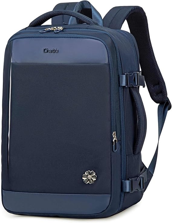 Chantria Premium Backpack 26.5cm*10cm*37cm for Woman, 100% Polyester Lining, Water Resistant Multifunctional Backpack with Built in USB port and Headphone Jack, Blue - CB00606 - Al Kabayel Discount CentreChantria Premium Backpack 26.5cm*10cm*37cm for Woman, 100% Polyester Lining, Water Resistant Multifunctional Backpack with Built in USB port and Headphone Jack, Blue - CB00606School BagsCHANTRIAAl Kabayel Discount Centre