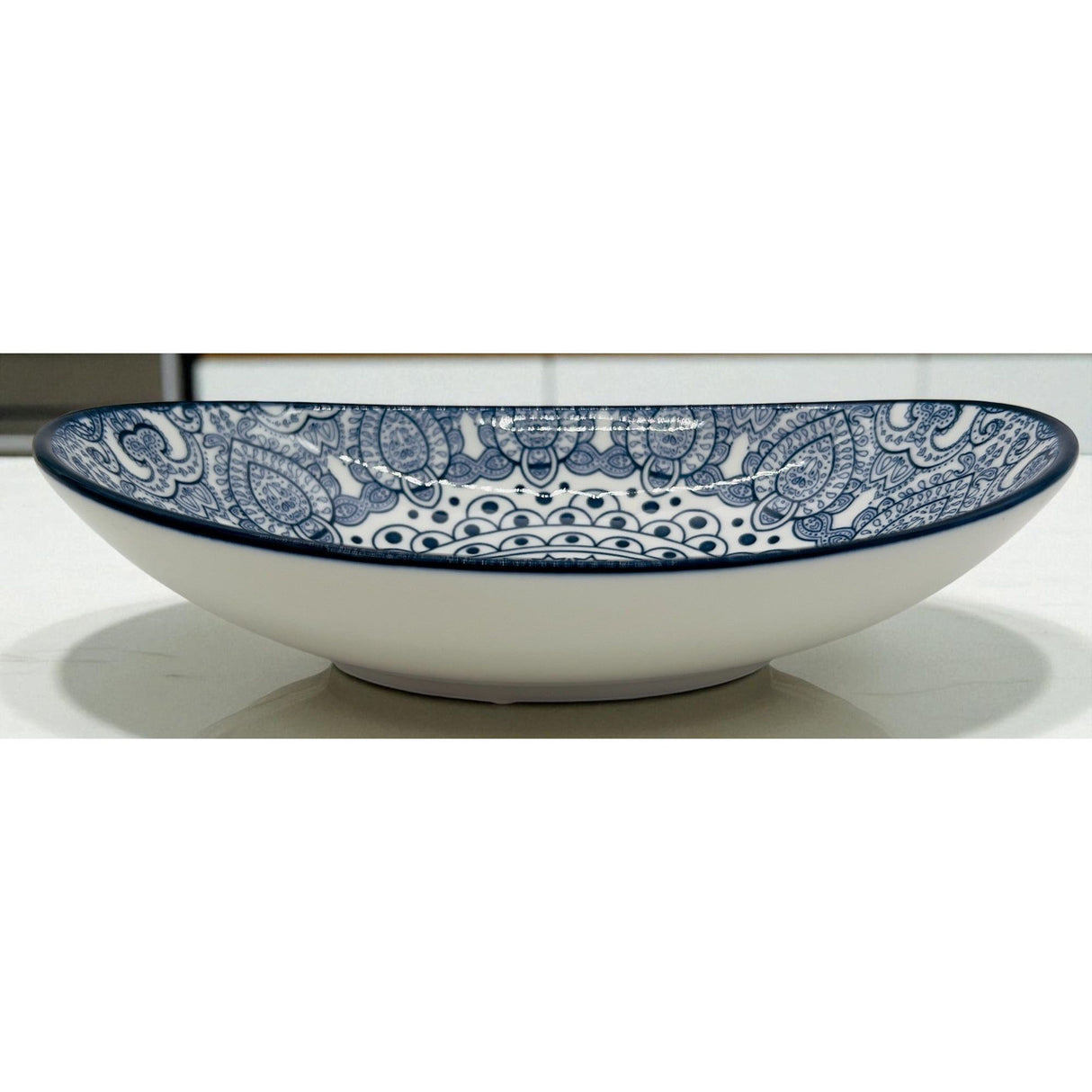 Che Brucia Ceramic Oval Bowl 8", Blue Floral Pattern - Al Kabayel Discount CentreChe Brucia Ceramic Oval Bowl 8", Blue Floral PatternBowlsCHE BRUCIAAl Kabayel Discount Centre
