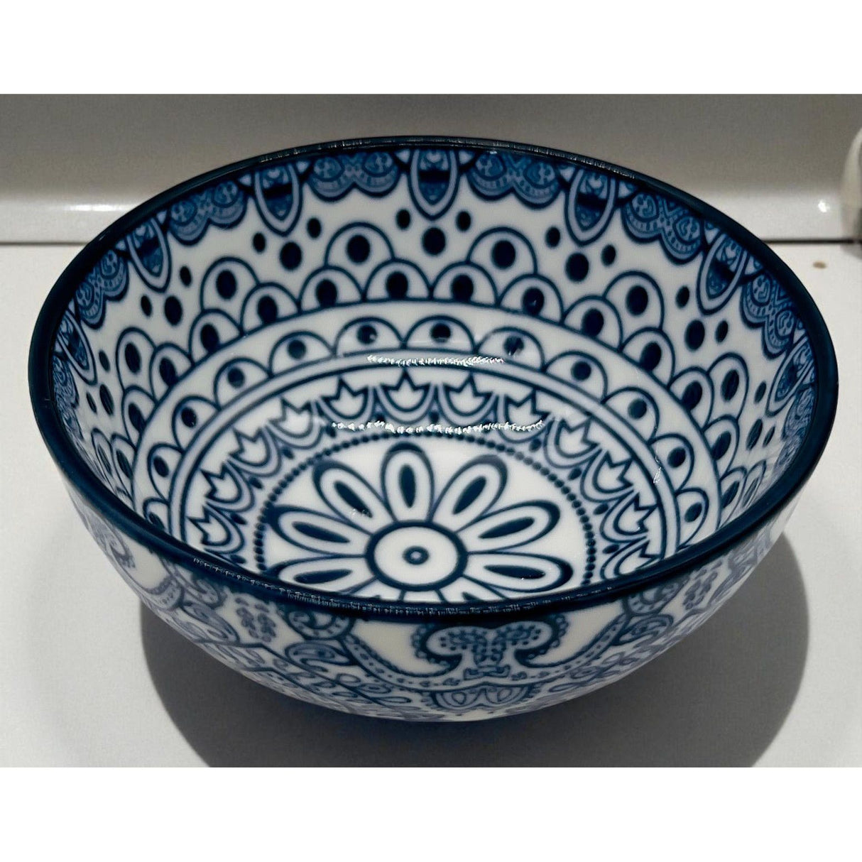 Che Brucia Ceramic Round Bowl 4", Blue Floral Pattern - Al Kabayel Discount CentreChe Brucia Ceramic Round Bowl 4", Blue Floral PatternBowlsCHE BRUCIAAl Kabayel Discount Centre