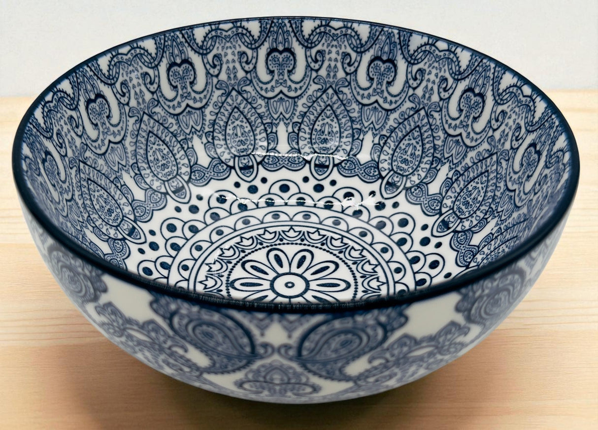 Che Brucia Ceramic Round Bowl 6.8", Blue Floral Pattern - Al Kabayel Discount CentreChe Brucia Ceramic Round Bowl 6.8", Blue Floral PatternBowlsCHE BRUCIAAl Kabayel Discount Centre