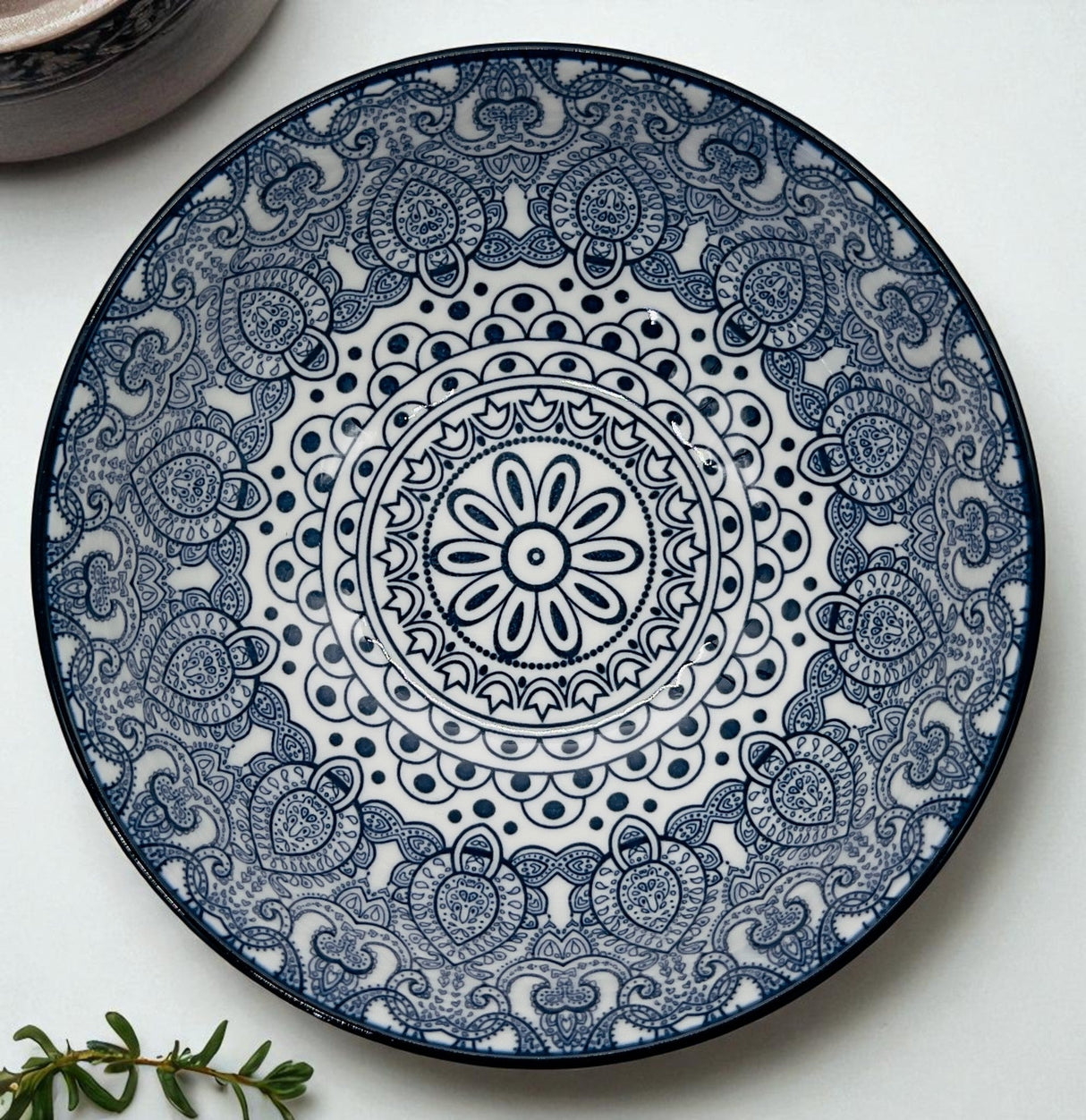 Che Brucia Ceramic Round Bowl 6.8", Blue Floral Pattern - Al Kabayel Discount CentreChe Brucia Ceramic Round Bowl 6.8", Blue Floral PatternBowlsCHE BRUCIAAl Kabayel Discount Centre