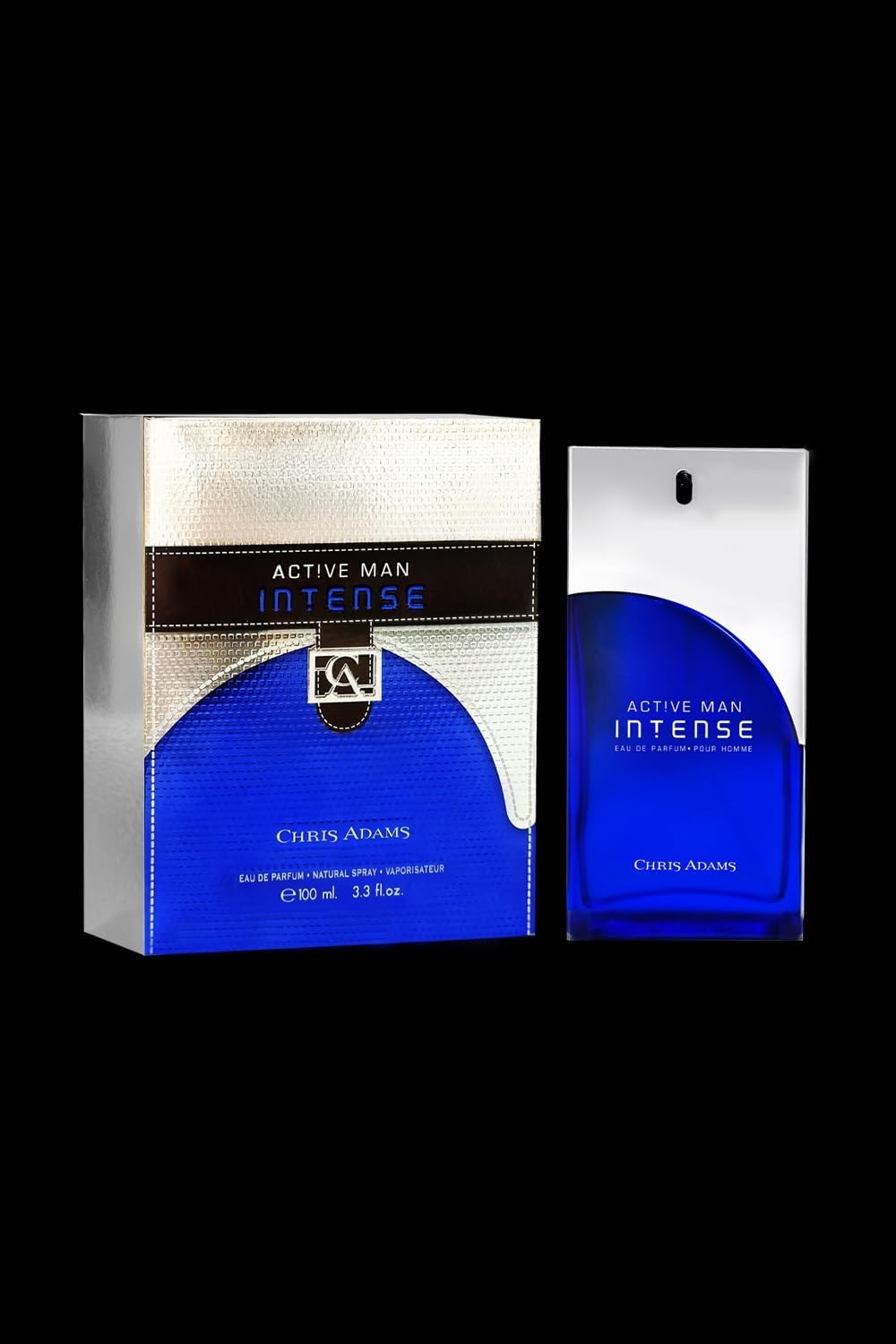 Chris Adams Active Man Intense Eau De Perfume - 100ML - Al Kabayel Discount CentreChris Adams Active Man Intense Eau De Perfume - 100MLPerfumesCHRIS ADAMSAl Kabayel Discount Centre