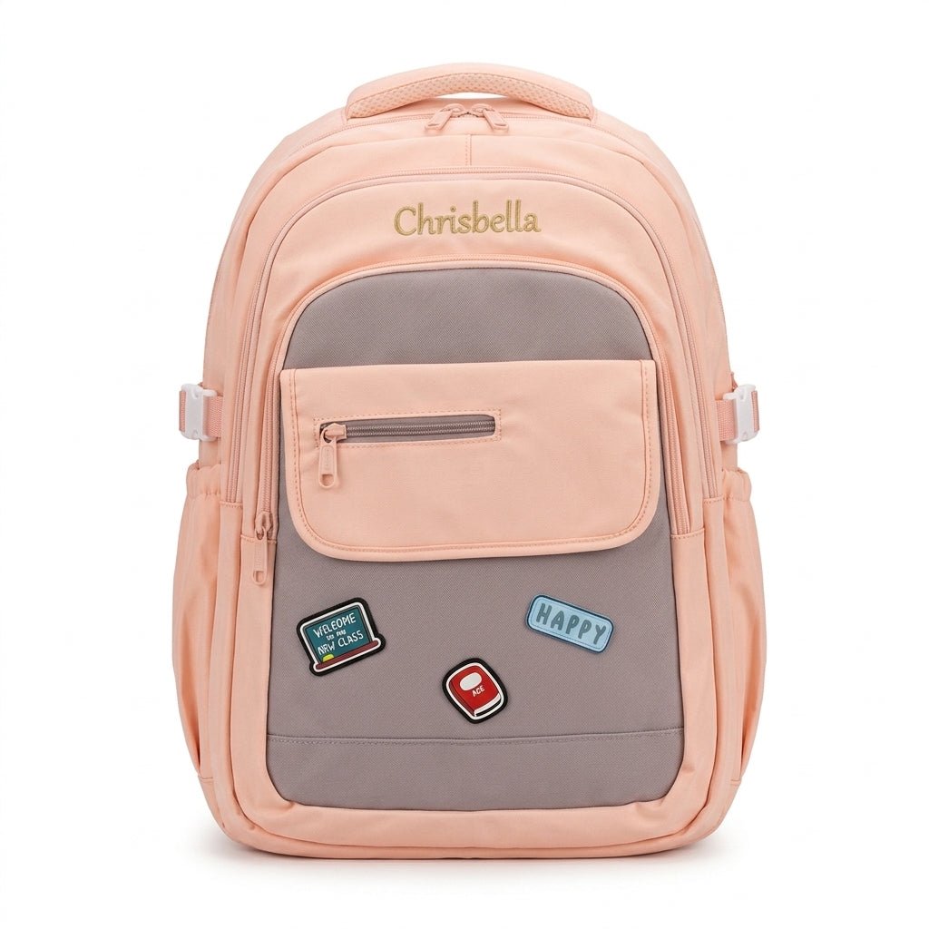 Chrisbella School Backpack 18" – Blush Pink - Al Kabayel Discount CentreChrisbella School Backpack 18" – Blush PinkBackpacksCHRISBELLAAl Kabayel Discount Centre