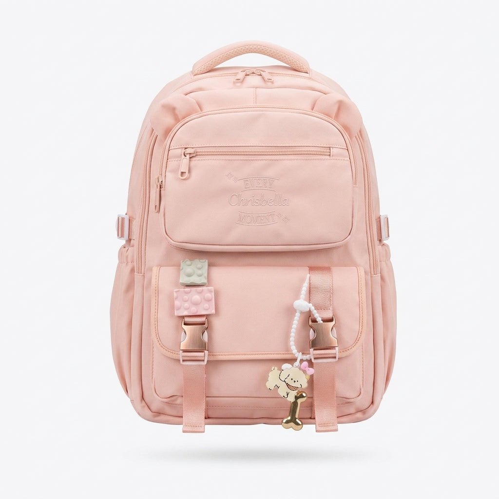 Chrisbella School Backpack 18" – Blush Pink - Al Kabayel Discount CentreChrisbella School Backpack 18" – Blush PinkBackpacksCHRISBELLAAl Kabayel Discount Centre