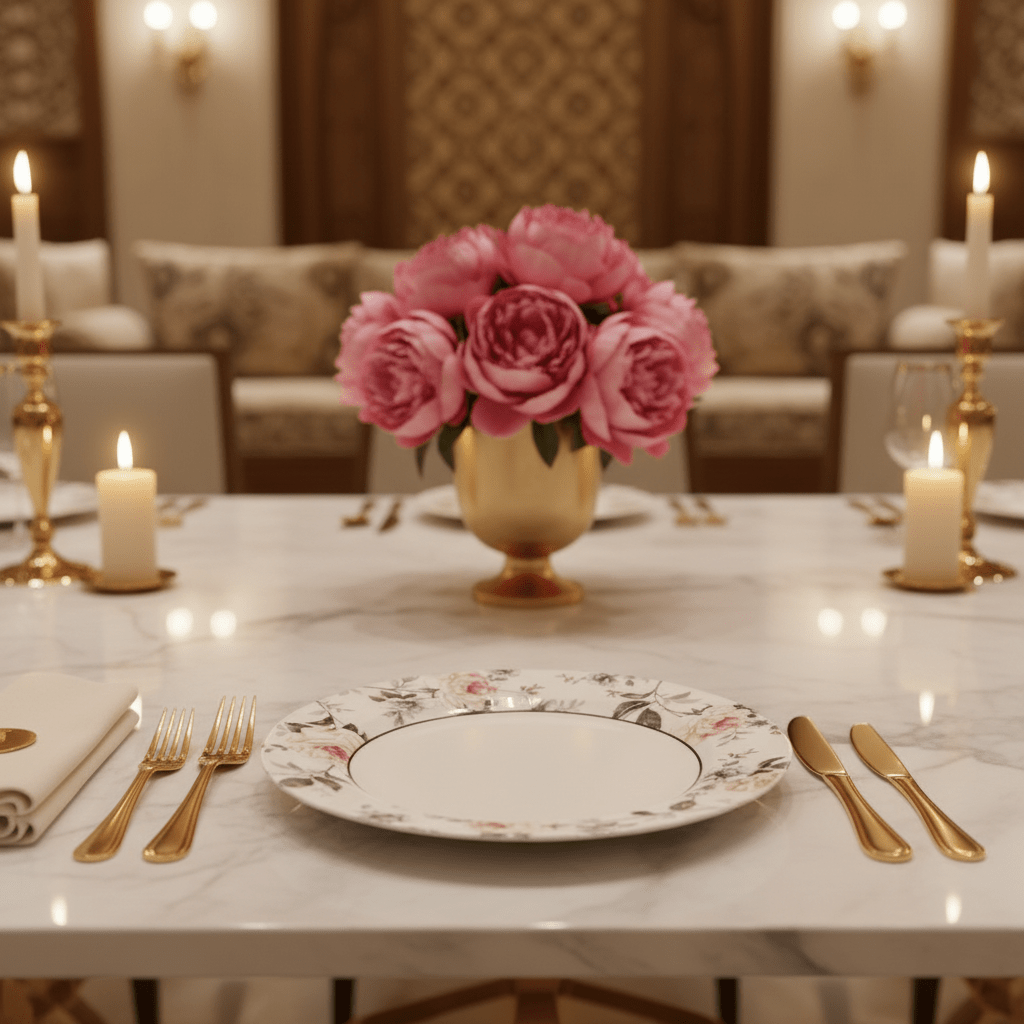 Claytan Off - White Round Ceramic Dinner Plate with Floral Design - 10.2 Inch - Al Kabayel Discount CentreClaytan Off - White Round Ceramic Dinner Plate with Floral Design - 10.2 InchPlatesCLAYTANAl Kabayel Discount Centre