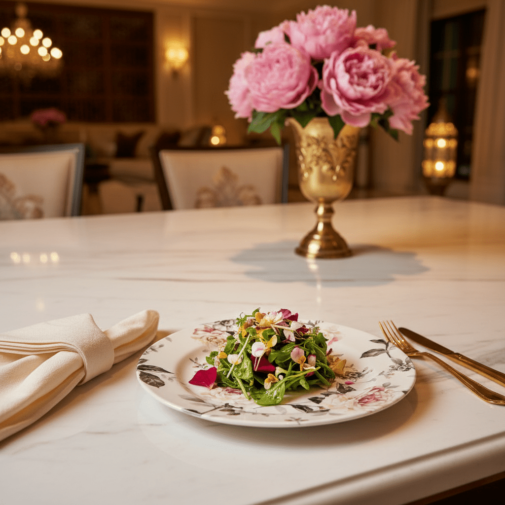 Claytan Off - White Round Ceramic Salad Plate with Floral Design - 8.1 Inch - Al Kabayel Discount CentreClaytan Off - White Round Ceramic Salad Plate with Floral Design - 8.1 InchPlatesCLAYTANAl Kabayel Discount Centre