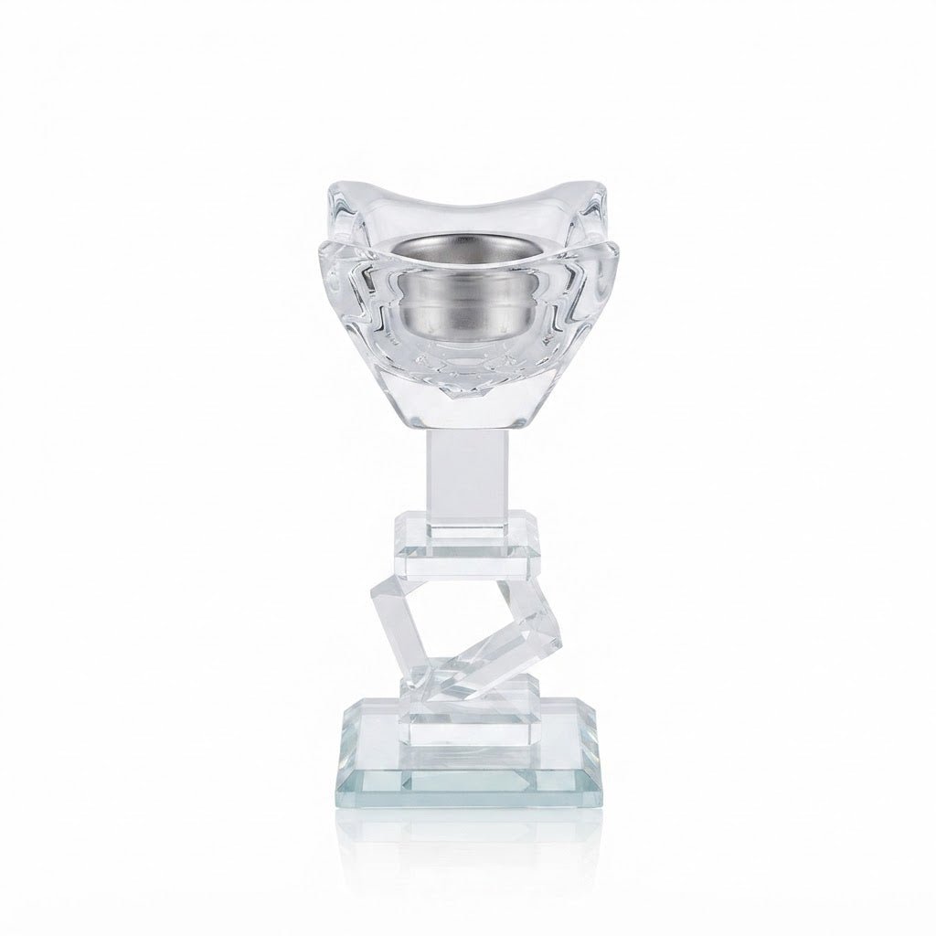 Clear Crystal Glass Incense Burner - 14×6 cm - Al Kabayel Discount CentreClear Crystal Glass Incense Burner - 14×6 cmIncense BurnersAKDCAl Kabayel Discount Centre