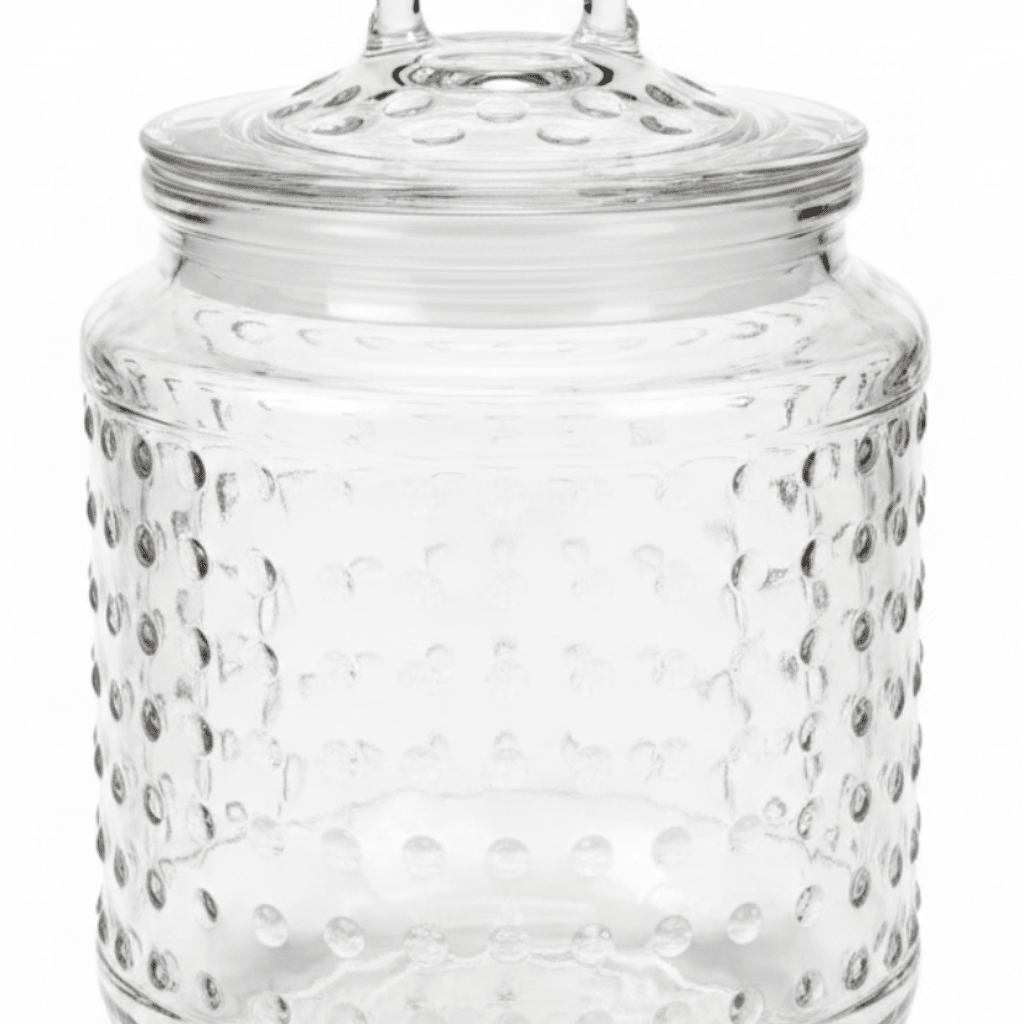Clear Glass Jar with Lid - 10×8cm / 15×10cm / 20×10cm - Al Kabayel Discount CentreClear Glass Jar with Lid - 10×8cm / 15×10cm / 20×10cmJars & Food SaversAKDCAl Kabayel Discount Centre