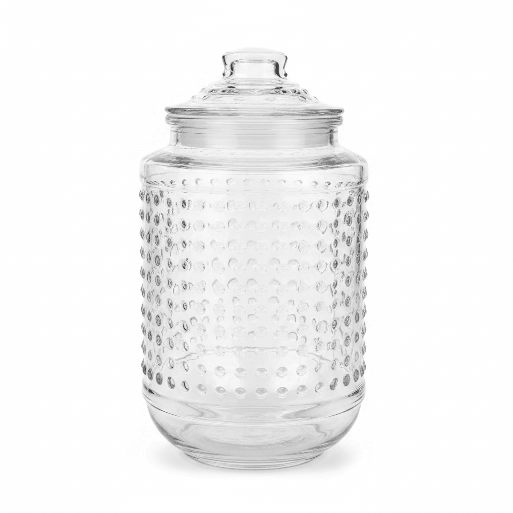 Clear Glass Jar with Lid - 10×8cm / 15×10cm / 20×10cm - Al Kabayel Discount CentreClear Glass Jar with Lid - 10×8cm / 15×10cm / 20×10cmJars & Food SaversAKDCAl Kabayel Discount Centre