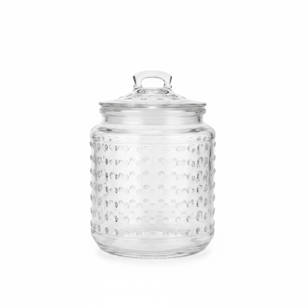 Clear Glass Jar with Lid - 10×8cm / 15×10cm / 20×10cm - Al Kabayel Discount CentreClear Glass Jar with Lid - 10×8cm / 15×10cm / 20×10cmJars & Food SaversAKDCAl Kabayel Discount Centre