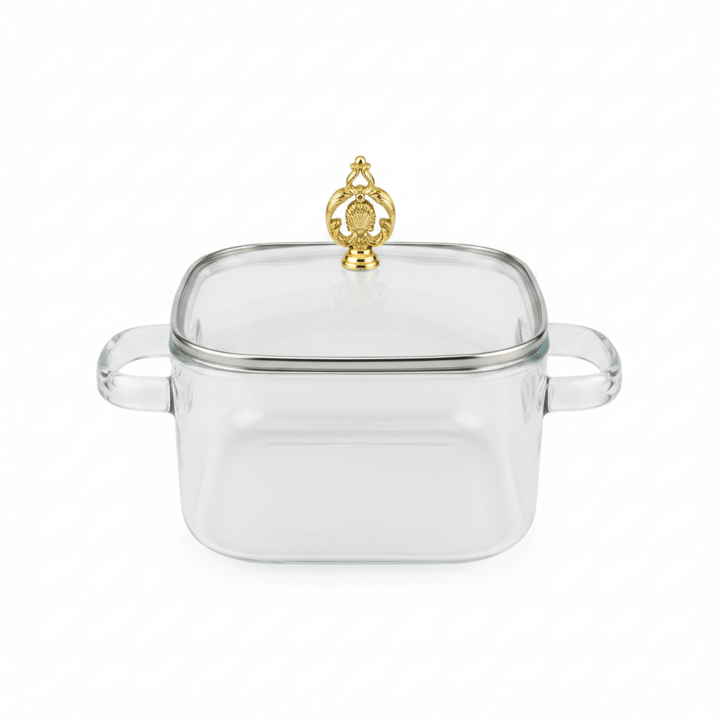 Clear Glass Pot with Lid – 2.2 Ltr - Al Kabayel Discount CentreClear Glass Pot with Lid – 2.2 LtrJars & Food SaversAKDCAl Kabayel Discount Centre