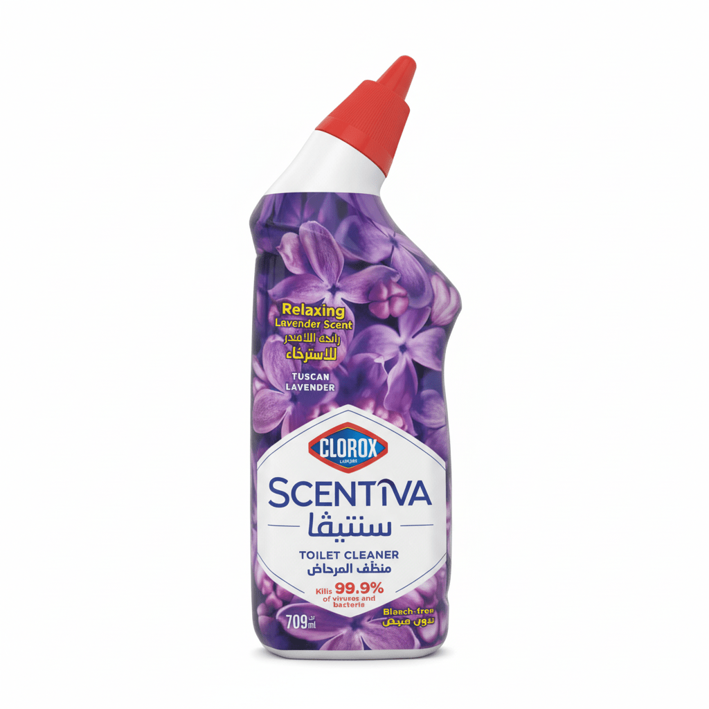 Clorox Scentiva Toilet Cleaner Tuscan Lavender - 709ml - Al Kabayel Discount CentreClorox Scentiva Toilet Cleaner Tuscan Lavender - 709mlHousehold CleaningCLOROXAl Kabayel Discount Centre