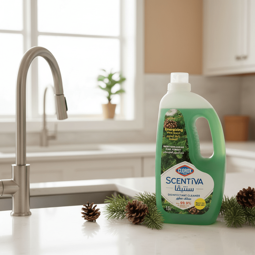 Clorox Scentive Mediterranean Pine Forest Disinfectant Cleaner - 1.5L - Al Kabayel Discount CentreClorox Scentive Mediterranean Pine Forest Disinfectant Cleaner - 1.5LHousehold CleaningCLOROXAl Kabayel Discount Centre