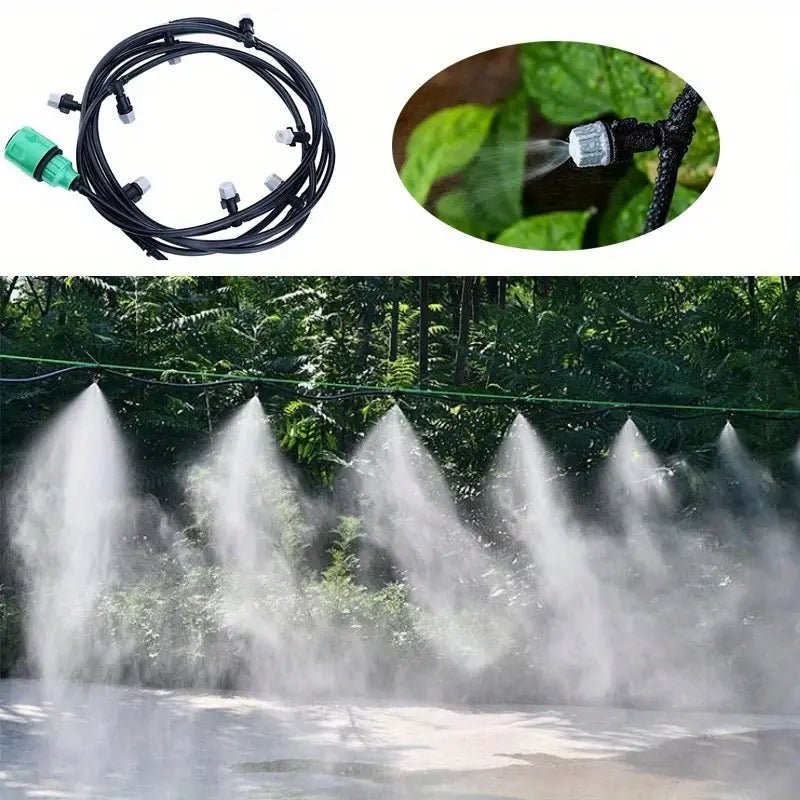 Colorfulyard Garden Drip Hose 10 Meter with 10 Sprayer Heads - Al Kabayel Discount CentreColorfulyard Garden Drip Hose 10 Meter with 10 Sprayer HeadsGardening ToolsCOLORFULYARDAl Kabayel Discount Centre