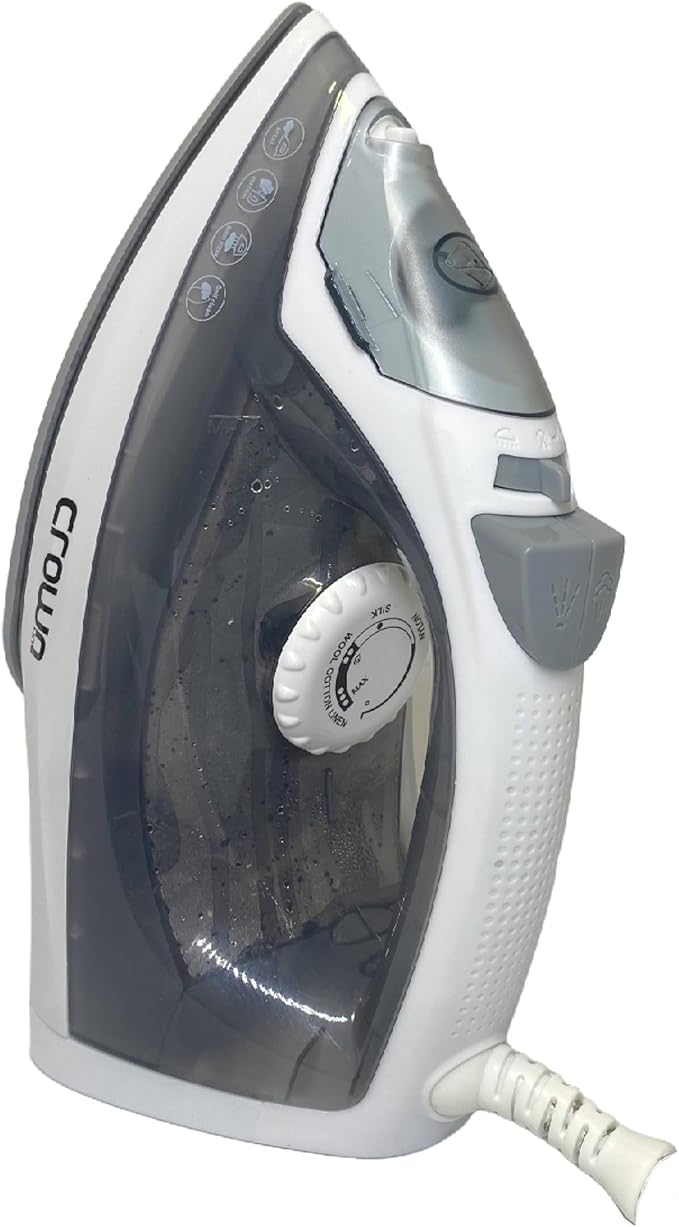 Crownline SI - 407 | 1800W Steam Dry & Steam Iron with Ceramic Soleplate and Advanced Steam Functions - Al Kabayel Discount CentreCrownline SI - 407 | 1800W Steam Dry & Steam Iron with Ceramic Soleplate and Advanced Steam FunctionsIron & SteamersCROWNLINEAl Kabayel Discount Centre