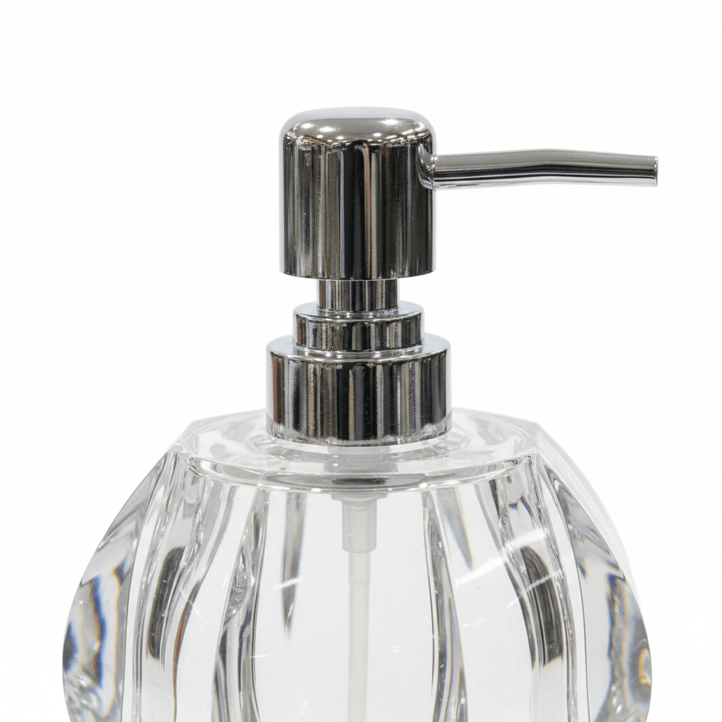 Crystal Clear Acrylic Soap Dispenser - 180ml - Al Kabayel Discount CentreCrystal Clear Acrylic Soap Dispenser - 180mlHolders & DispensersAKDCAl Kabayel Discount Centre