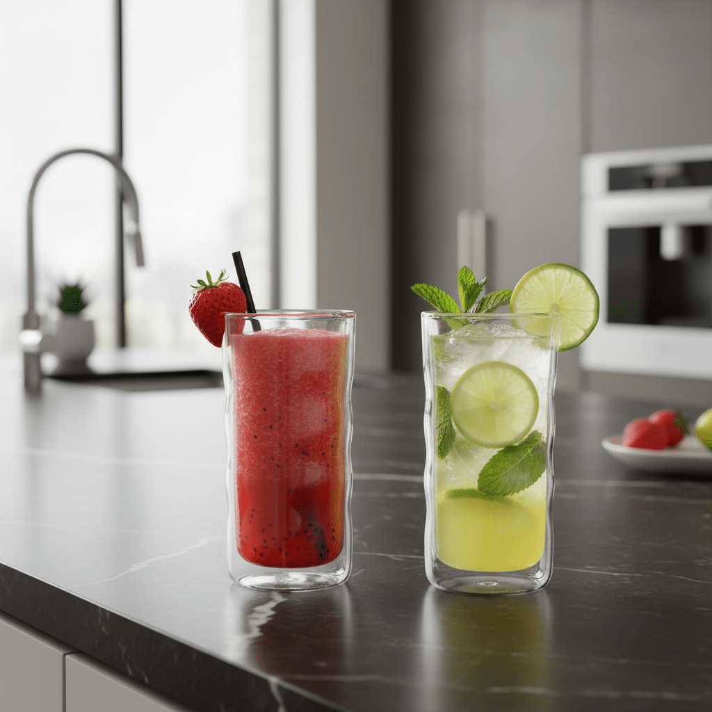 Cuisine Art Double Wall Glass 300ml – Set of 2 - Al Kabayel Discount CentreCuisine Art Double Wall Glass 300ml – Set of 2TumblersCUSINE ARTAl Kabayel Discount Centre