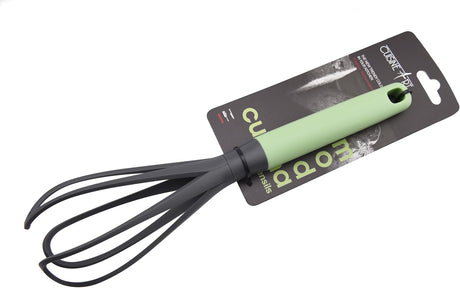 Cuisine Art Handle Nylon Whisk With Bind Card - 30cm - Pesto Green & Black - Al Kabayel Discount CentreCuisine Art Handle Nylon Whisk With Bind Card - 30cm - Pesto Green & BlackKitchen Utensils & GadgetsCUISINE ARTAl Kabayel Discount Centre