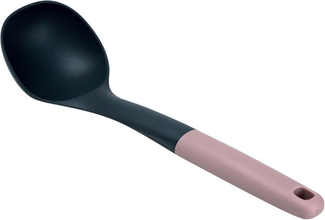 Cuisine Art PP Handle Nylon Soup Ladle with Hanging Hole, Heat Resistant, Light Maroon - 30cmX8.5cm - Al Kabayel Discount CentreCuisine Art PP Handle Nylon Soup Ladle with Hanging Hole, Heat Resistant, Light Maroon - 30cmX8.5cmKitchen Utensils & GadgetsCUISINE ARTAl Kabayel Discount Centre