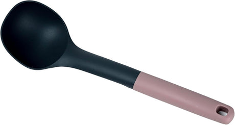 Cuisine Art PP Handle Nylon Soup Ladle with Hanging Hole, Heat Resistant, Light Maroon - 30cmX8.5cm - Al Kabayel Discount CentreCuisine Art PP Handle Nylon Soup Ladle with Hanging Hole, Heat Resistant, Light Maroon - 30cmX8.5cmKitchen Utensils & GadgetsCUISINE ARTAl Kabayel Discount Centre