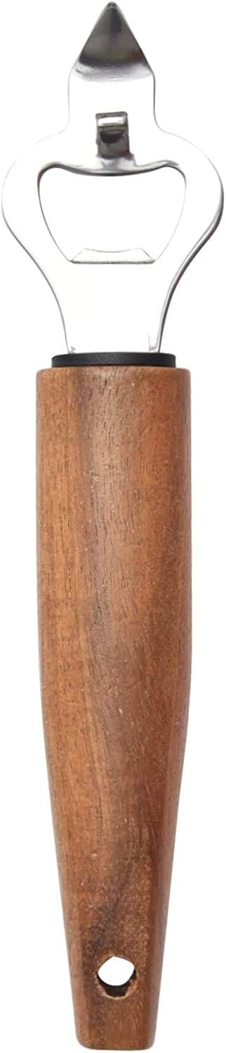 Cuisine Art Stainless Steel Bottle Opener with Acacia Wood Handle - 20cm - Silver & Brown - Al Kabayel Discount CentreCuisine Art Stainless Steel Bottle Opener with Acacia Wood Handle - 20cm - Silver & BrownKitchen Utensils & GadgetsCUISINE ARTAl Kabayel Discount Centre