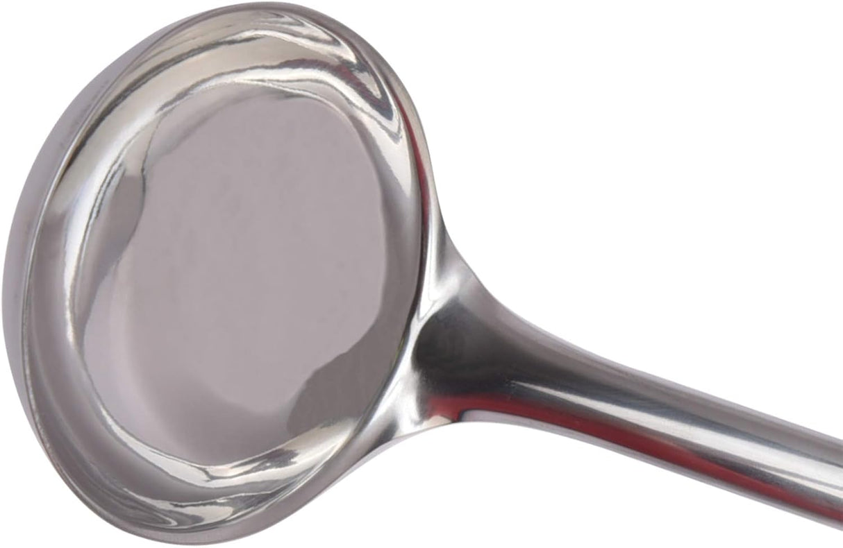 Cuisine Art Stainless Steel Soup Ladle with Acacia Wood Handle - 30cmX9cm - Silver & Brown - Al Kabayel Discount CentreCuisine Art Stainless Steel Soup Ladle with Acacia Wood Handle - 30cmX9cm - Silver & BrownCookware AccessoriesCUISINE ARTAl Kabayel Discount Centre