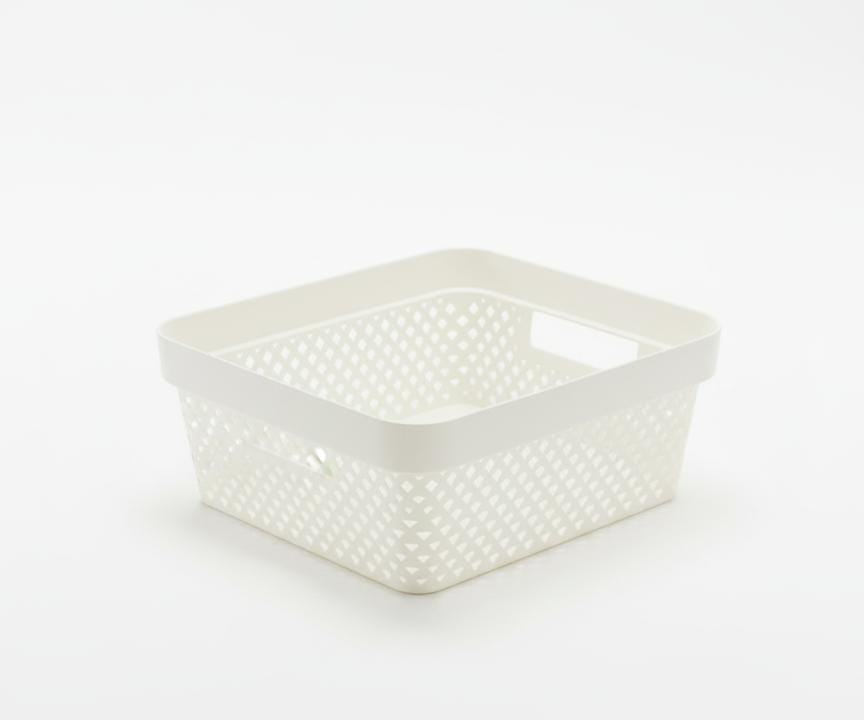 CURVER 11 Litre Plastic Storage Basket – Off White Organizer 35x26x13 cm for Kitchen & Closet Storage - Al Kabayel Discount CentreCURVER 11 Litre Plastic Storage Basket – Off White Organizer 35x26x13 cm for Kitchen & Closet StorageOrganizers & AccessoriesCURVERAl Kabayel Discount Centre