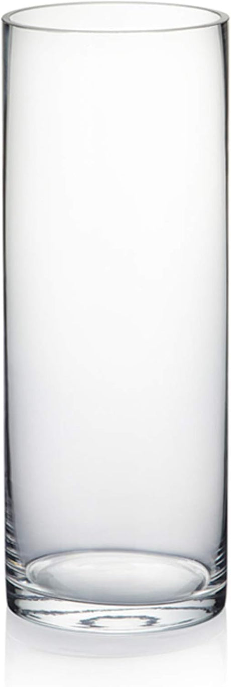 Cylinder Vase, 3" W x 8"H, Clear Skinny Narrow Glass Bud Vase for Wedding Party Flowers Centerpieces Home Office Decor, 1 Piece - Al Kabayel Discount CentreCylinder Vase, 3" W x 8"H, Clear Skinny Narrow Glass Bud Vase for Wedding Party Flowers Centerpieces Home Office Decor, 1 PieceAl Kabayel Discount CenterAl Kabayel Discount Centre
