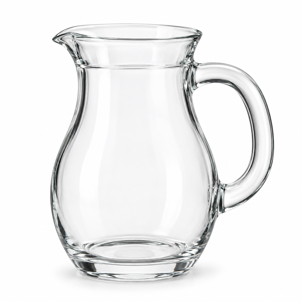 Pasabahce Glass Carafe with Handle – 500 ml