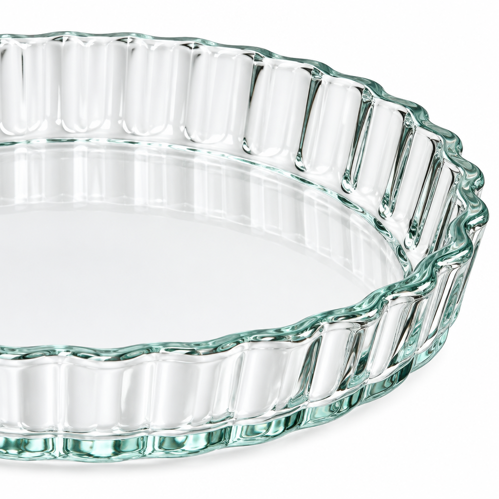 Redcherry Round Glass Baking Dish - 21.5cm