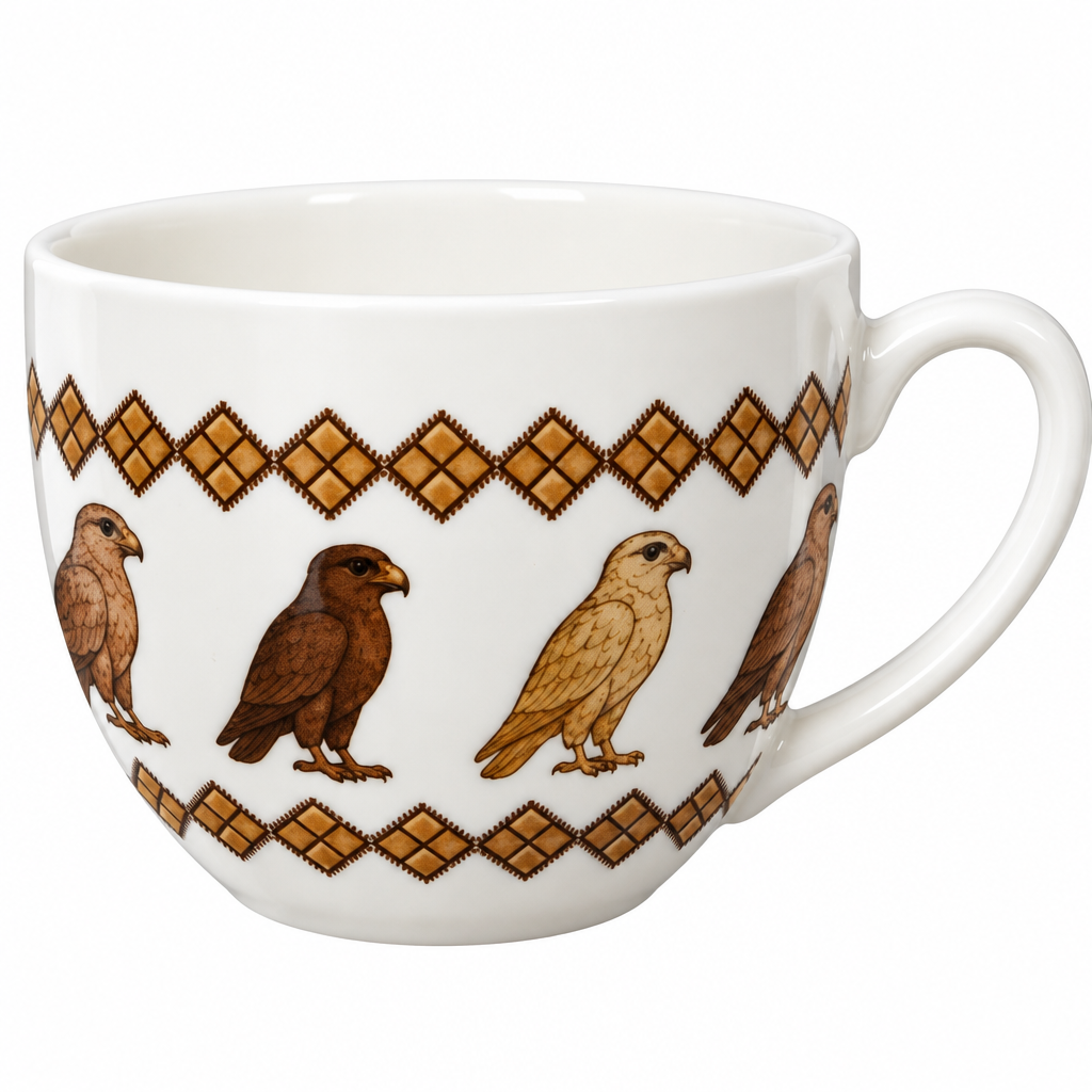 Hamid 6-Piece Tea Cup Set - 200ml