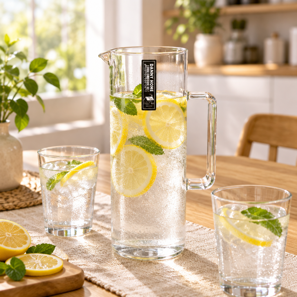Danny Home Glass Jug - 2 Litre