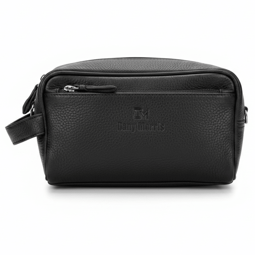 Dany Morris Black Elegant Leather Handbag Pouch 20×10 cm Compact and Sophisticated Daily Carry Option - Al Kabayel Discount CentreDany Morris Black Elegant Leather Handbag Pouch 20×10 cm Compact and Sophisticated Daily Carry OptionPouchesDANY MORRISAl Kabayel Discount Centre
