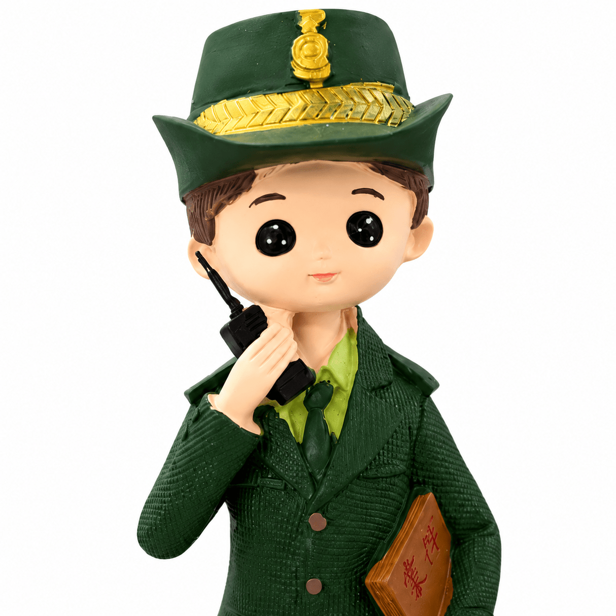 Dark Green Girl Police Officer Polyresin Decorative Figurine - 20cm - Al Kabayel Discount CentreDark Green Girl Police Officer Polyresin Decorative Figurine - 20cmHome Décor AccentsAKDCAl Kabayel Discount Centre
