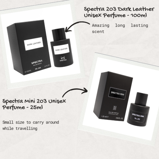 Dark Leather Spectra EDP Unisex Perfume – 100ml - Al Kabayel Discount CentreDark Leather Spectra EDP Unisex Perfume – 100mlFragrancesSPECTRAAl Kabayel Discount Centre