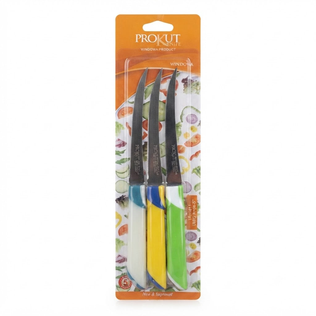 Windcera Procut 3-Pcs Utility Knife Set 5"