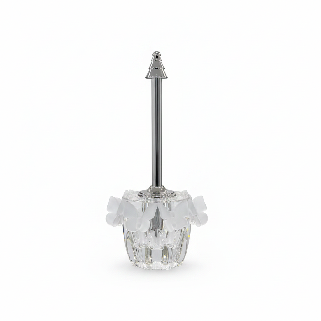 Crystal Sprinkler with Silver-Tone Details - 18cm