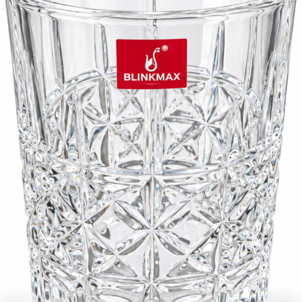Blinkmax Clear Glass Tumbler - 350ml
