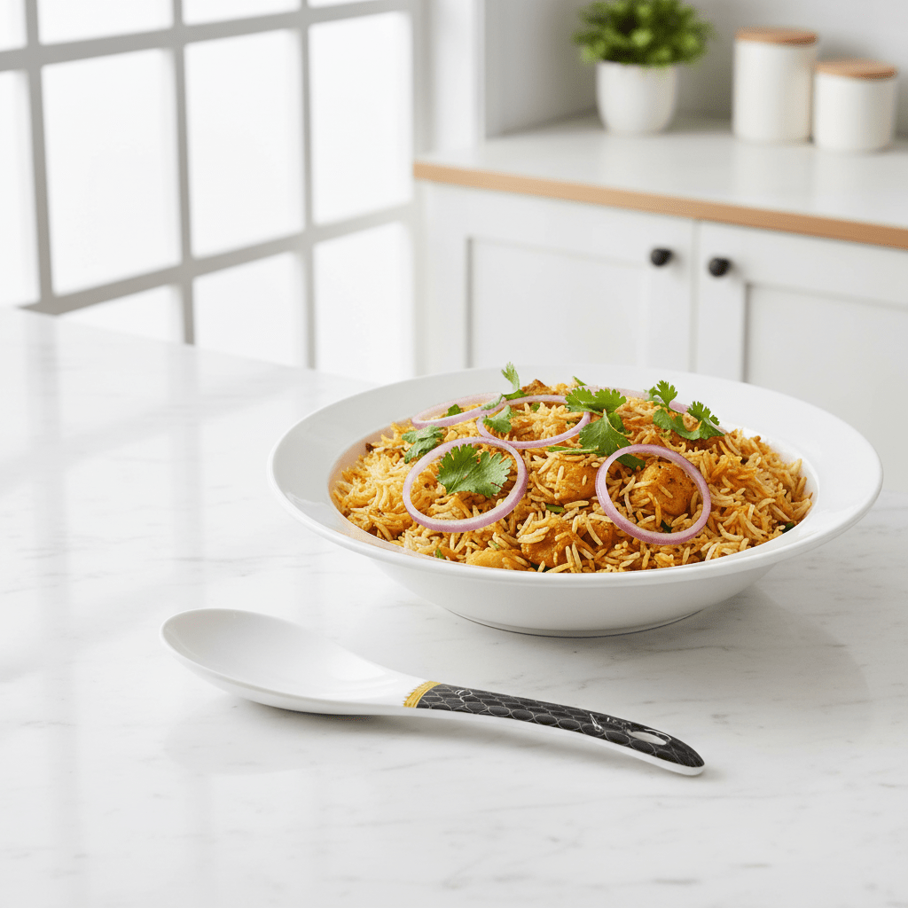 Delcasa Black & White Melamine Rice Spoon 22cm - Al Kabayel Discount CentreDelcasa Black & White Melamine Rice Spoon 22cmSpoonsDELCASAAl Kabayel Discount Centre